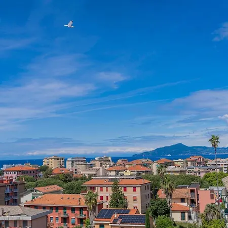 133 - Casa Iole, Terrazza Comune Vista Mare, 10 Minuti A Piedi Dalla Spiaggia - Parcheggio Privato Gratis Sestri Levante