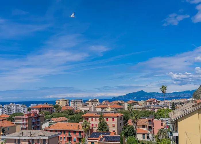 133 - Casa Iole, Terrazza Comune Vista Mare, 10 Minuti A Piedi Dalla Spiaggia - Parcheggio Privato Gratis Sestri Levante